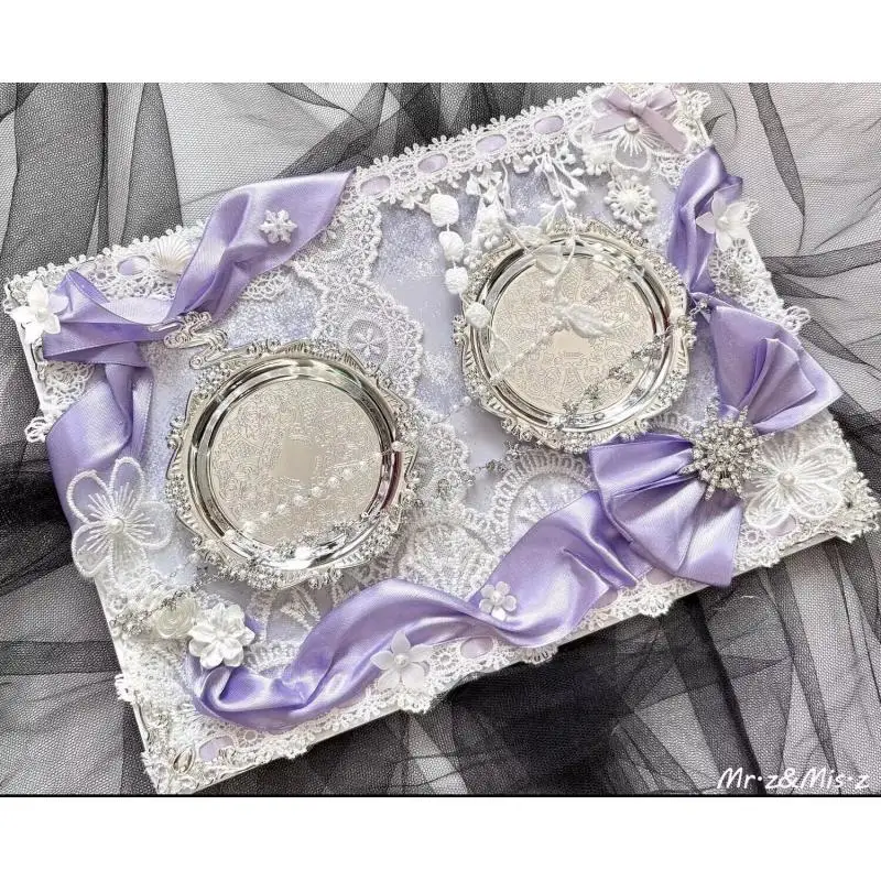 Anime Badge Decoration, Hand Made Goods Display Insert Board. Quadratic Element Dinner Plate Pain Board