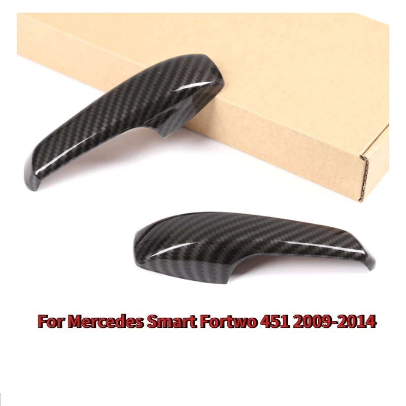 

Для Mercedes Smart Fortwo 451 2009-2014: наклейки на рамку дверной ручки, накладки на внутренние ручки дверей, карбоновые накладки на подлокотники