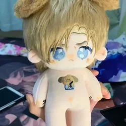 20cm No Attributes Anime Game Role Kawaii Puppy Cosplay Plush Stuffed Doll Body Fan Collection Dress Up Plushie Toy Figures Gift