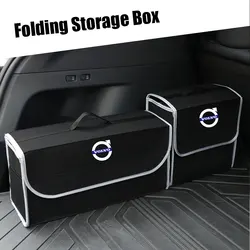 Volvo Car Trunk Organizer Box Large Capacity Folding Storage Bag For Xc60 Xc90 V40 V60 S60 V50 V90 S80 C40 XC40 V70 XC70 C30 C70