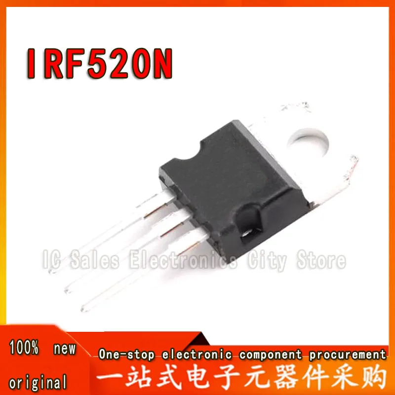 100pcs/lot IRF520N IRF520 TO-220 IC  best quality.