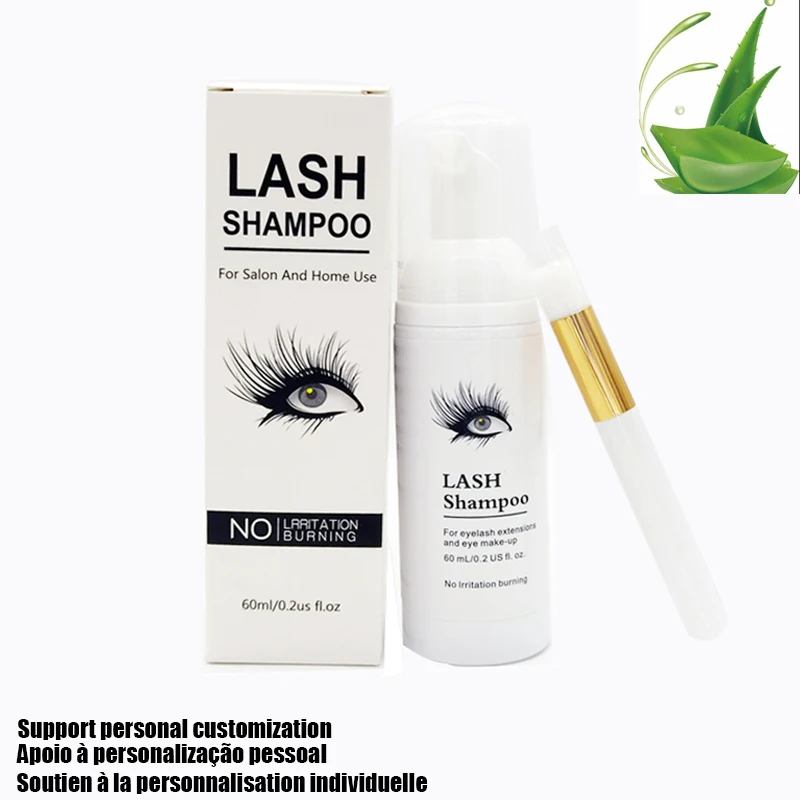 Eyelash Cleanser Foam Shampoo lash lift Lash Shampoo No Stimulation EyeLashes Cleaning Foam Eyelash Extension Makeup Clean