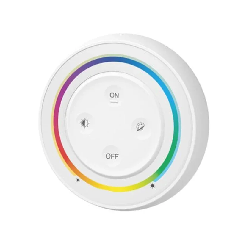 Miboxer S1-B S1-W S2-B S2-W 2.4G LED تحكم شروق الشمس عن بعد قوس قزح عن بعد لدرجة حرارة اللون RGB + CCT LED قطاع