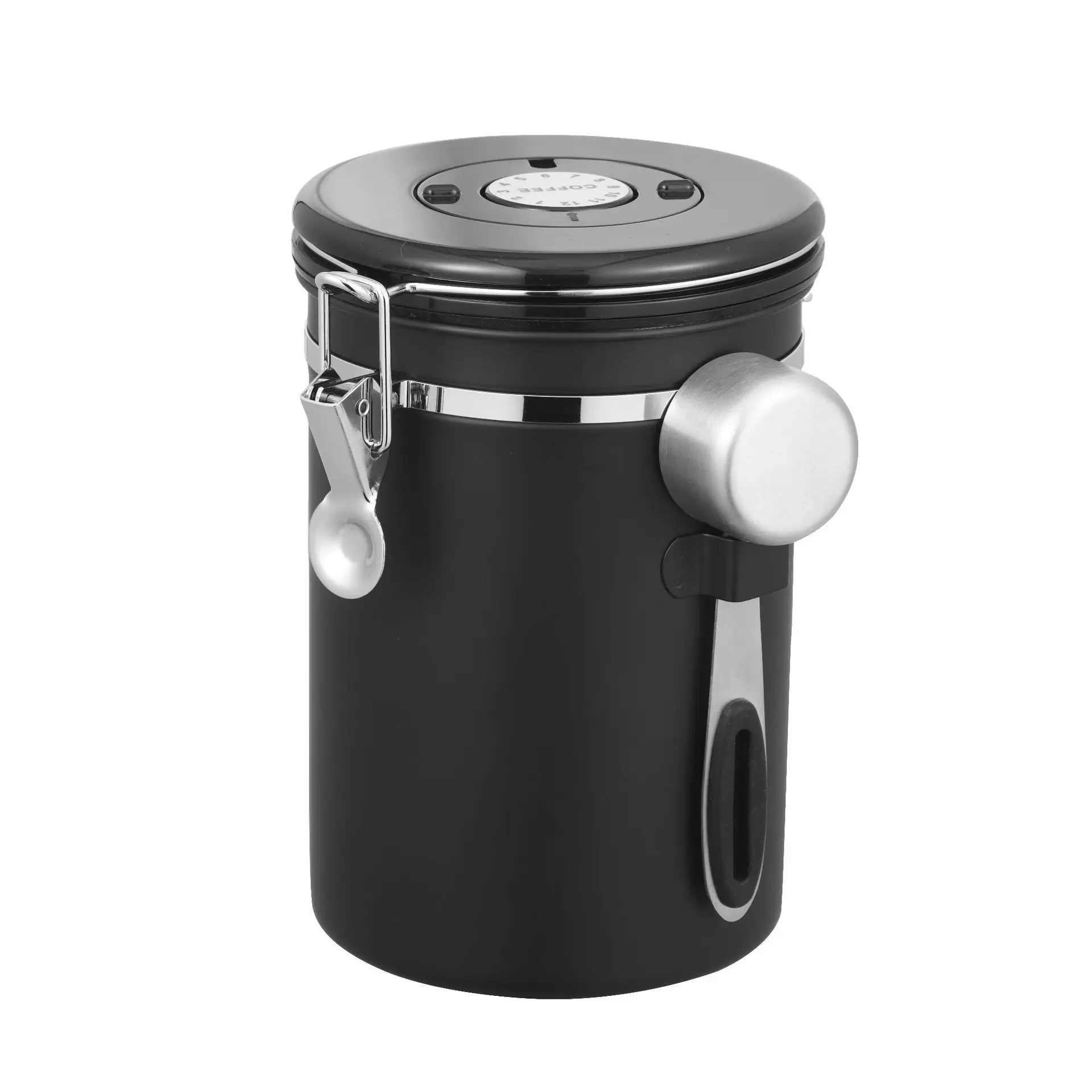 

Coffee Bean Bucket, Food Bucket, Stainless Steel Coffee Machine Accessories, Coffee Container - Upgrade Your Brewing Experience!