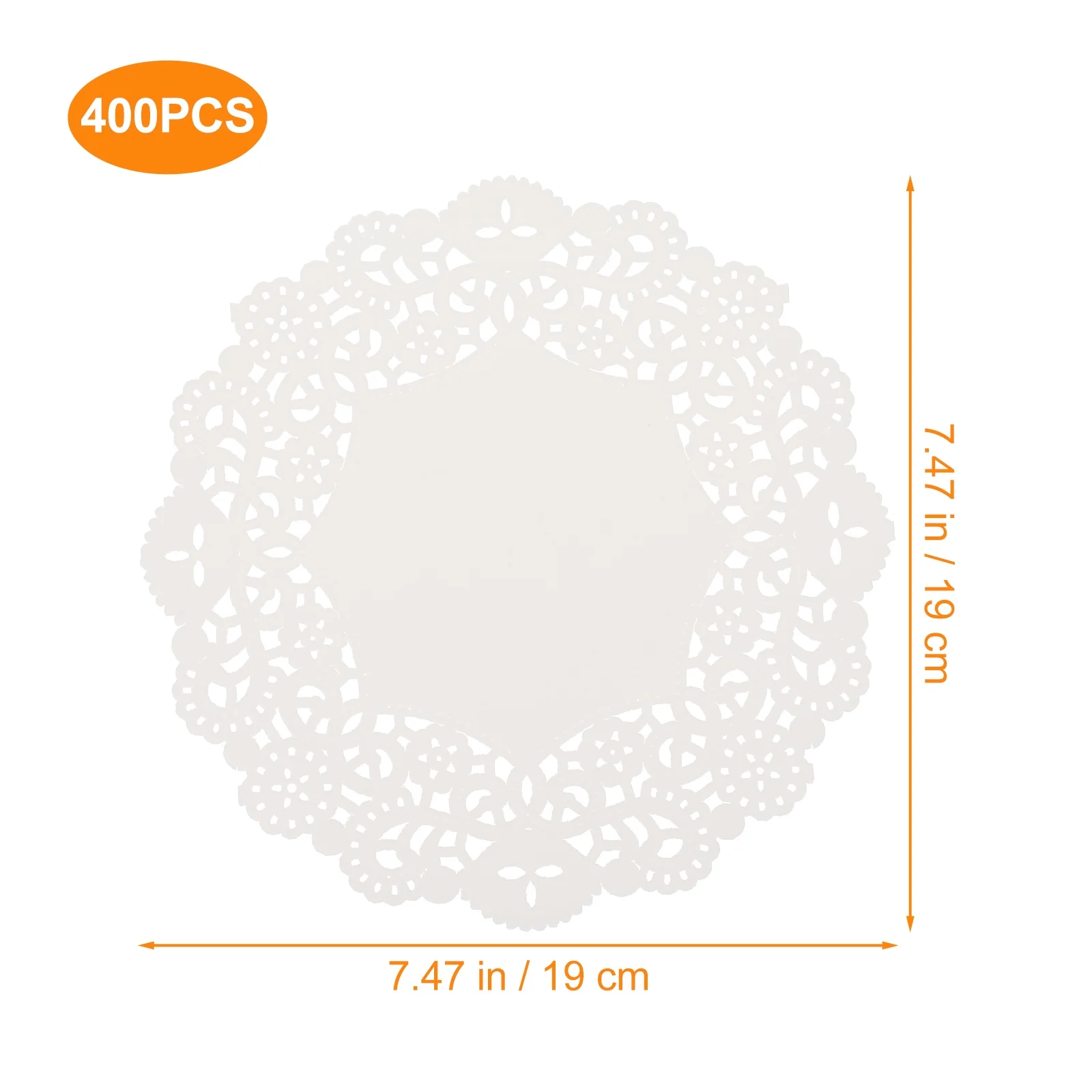 

400pcs Oil-Proof Paper Pad Baking Cushion For Cake Fryer Sandwich Snack Mat Kitchen Disposable Greaseproof Sheet Party Supplies