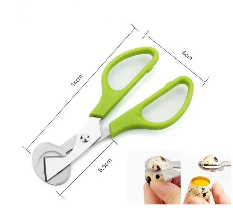 700pcs Hot sale Pigeon Quail Egg Scissor stainless steel Bird Cutter Opener Kitchen Tool Clipper