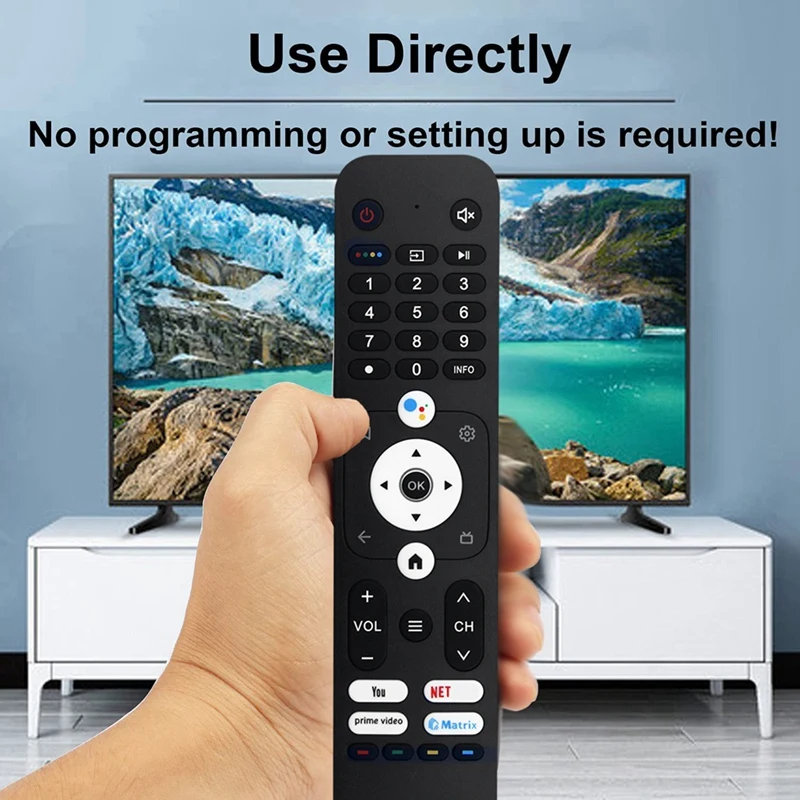 HTR-U31 Voice Remote Control Replace For Haier Smart TV H32K66UG H43K66UG H50K66UG HTR-U28 LE40K6600G H50S6UG H55S6UG