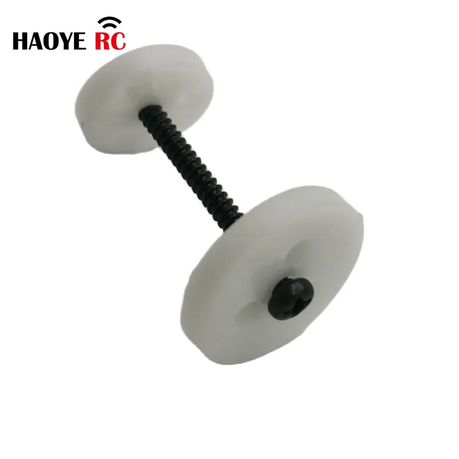 Haoye 2Sets Fuel Tank Cap Plastic Clip With Screws/Metal Clip Oil Tank Connection Cap With Screw For RC Fuel Tank Accessories