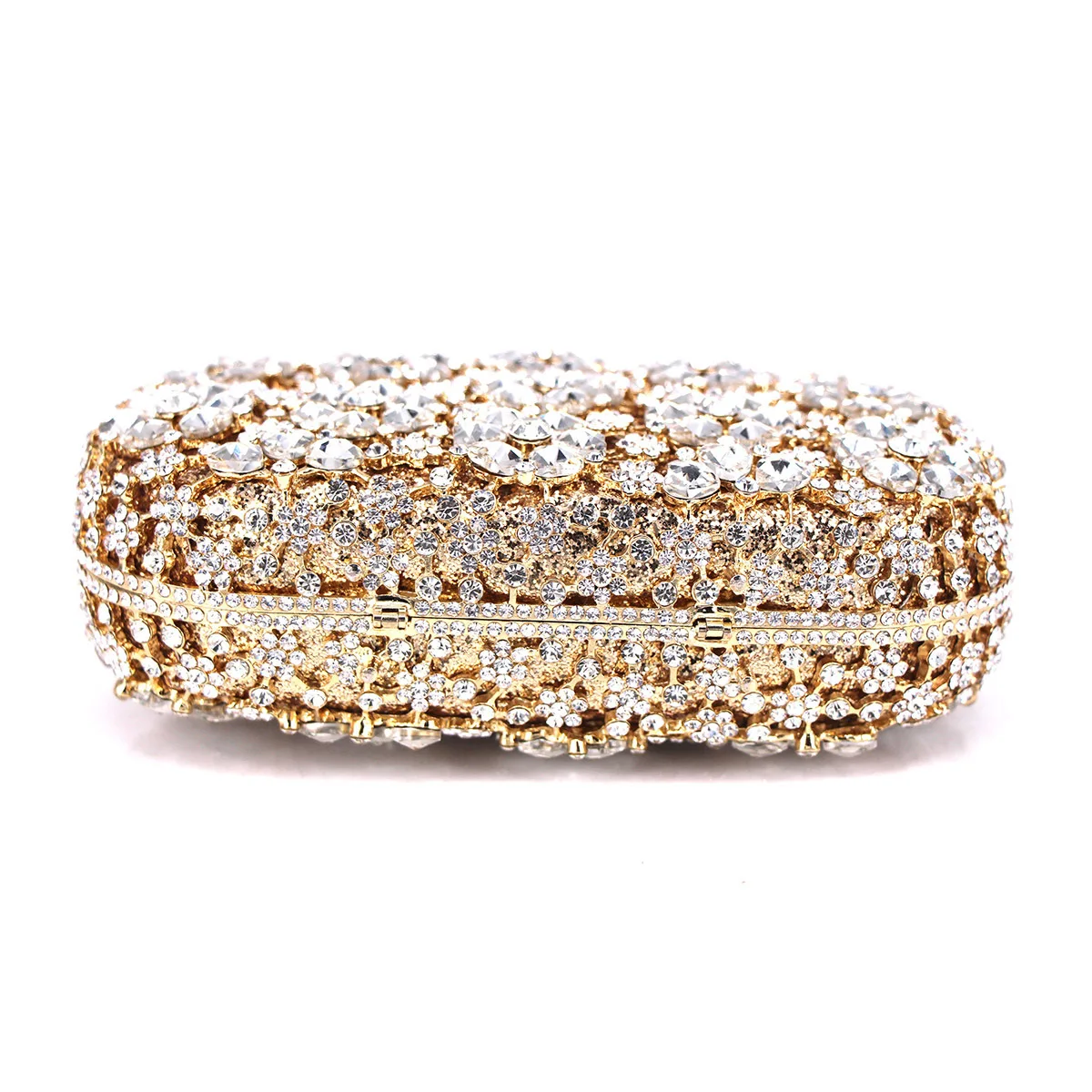 Neues Design Grüne Diamant-Clutch Abendtasche Markendesign Damenhandtasche Soiree Pochette Strass Kristall Party Clutch Taschen – Detail 14