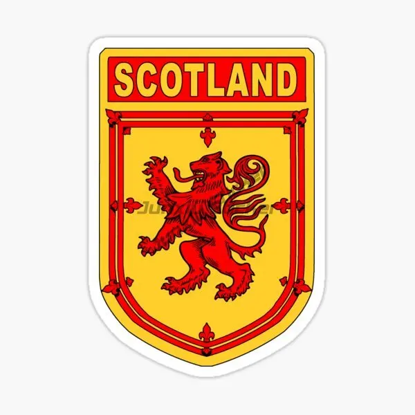 

SCOTLAND National Flag and Emblem Car Sticker, Vinyl Self-adhesive Waterproof and Sunscreen Decals Car Decoration Accessories