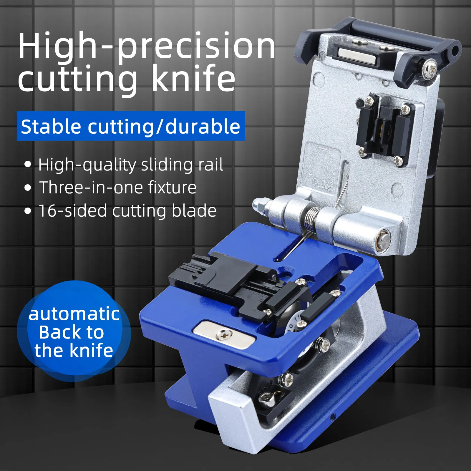 Ftth FC-6S High Precision Aluminum Cleaver Optical Fiber Cleaving Tool Fc-6s Optical Fiber Cleaver