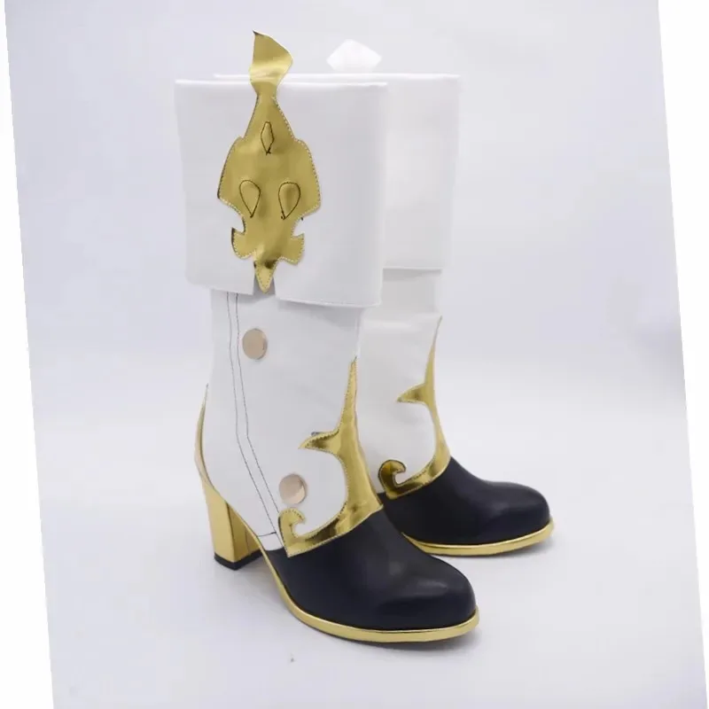 كوسبلاي أنيمي 2023 لعبة جديدة جينشين إمباكت كلوريند جينشين أحذية كوسبلاي أحذية شعر مستعار فونتين لعب الأدوار كرنفال الهالوين Wo 72th #3