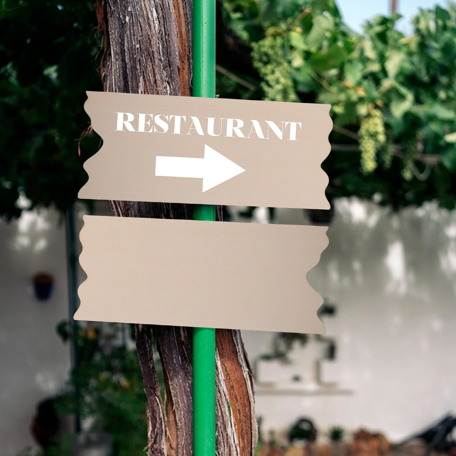 

20 Pcs Wooden Sign Home Decor Hanging Blank Chips Plaque Craft Blanks for Rectangle