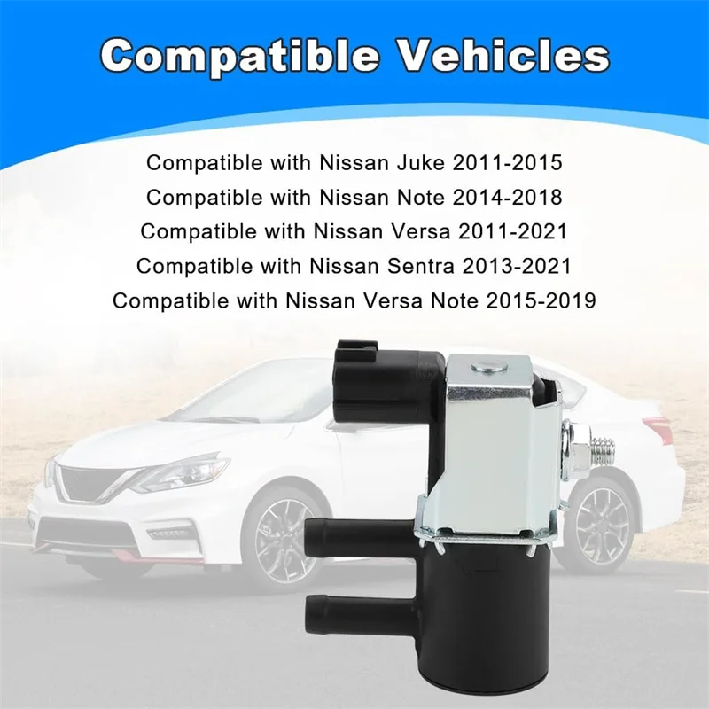 NOVO 14930-1KC0A 149301KC0A Válvula Solenoide de Vácuo para Purga do Canister de Vapor para Nissan Juke Sentra Versa Versa Note