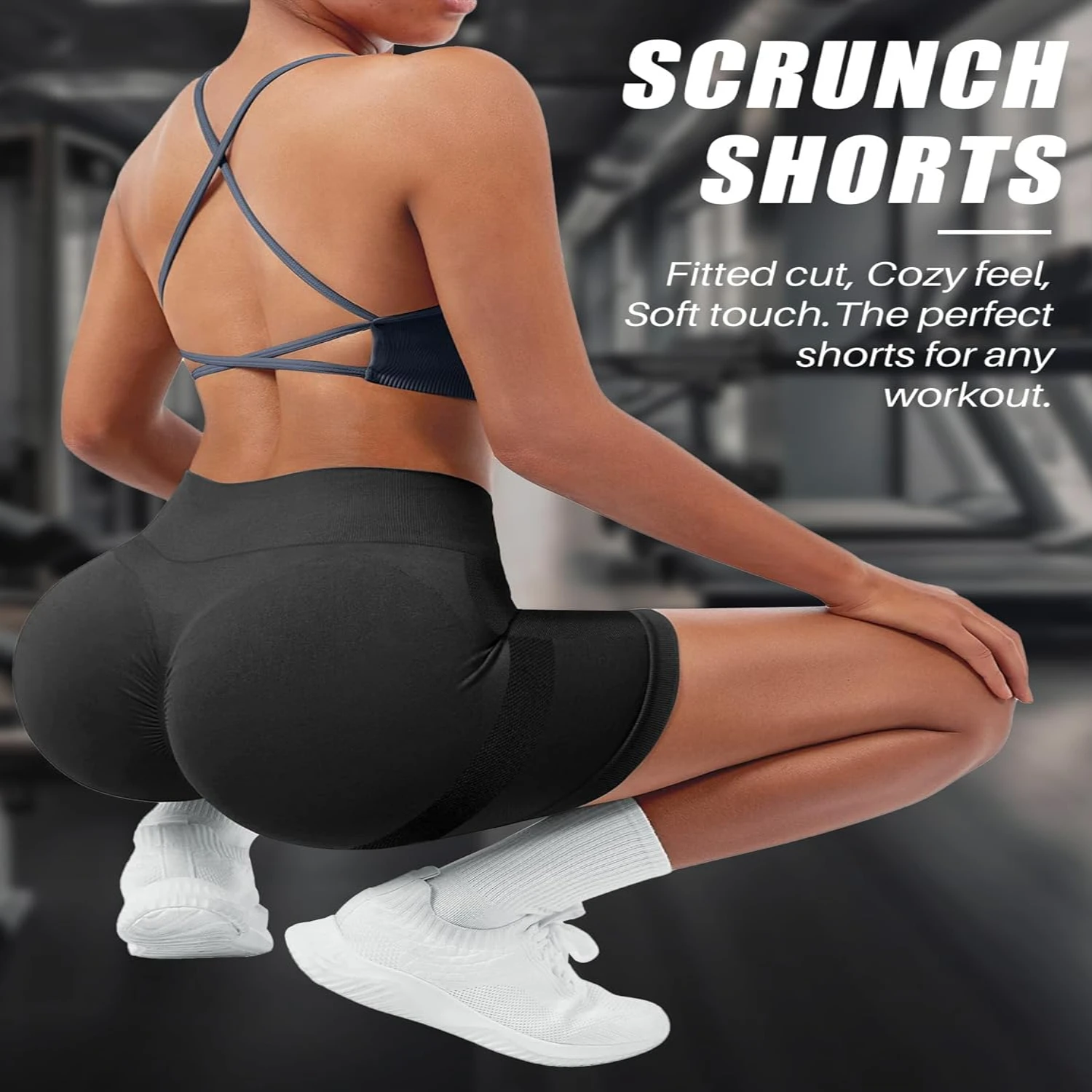 Flattering, stylish and moisture-wicking Seamless Shorts for intense workouts. These must-have shorts provide guaranteed second-