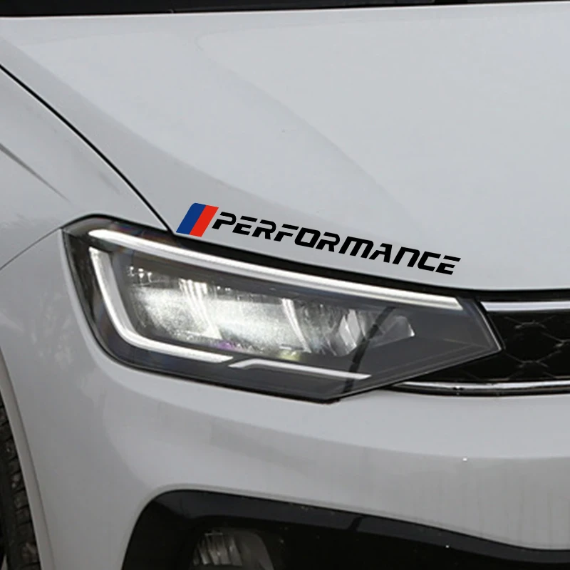 Наклейки для выступлений на автомобиль, Стайлинг, виниловая графика, полосы, передняя дверь автомобиля, козырек, украшение для окна, аксессуары для трансформации