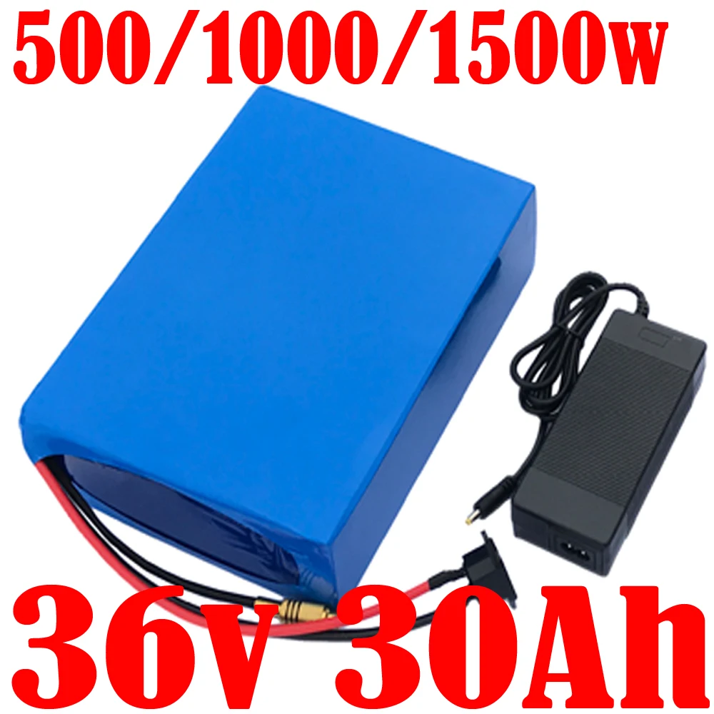 

36V 500W 1000W Ebike Battery 36V 30Ah 25Ah 22Ah 20Ah 18Ah 15Ah 13Ah 12Ah 10Ah Electric Bike Lithium Battery Use Samsung Cell