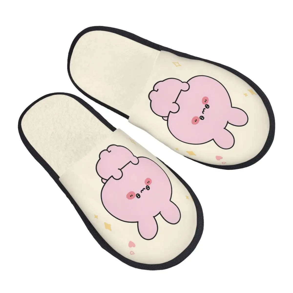 

Пользовательские тапочки Asamimichan для женщин в ванной комнате, милые домашние тапочки с кроликом