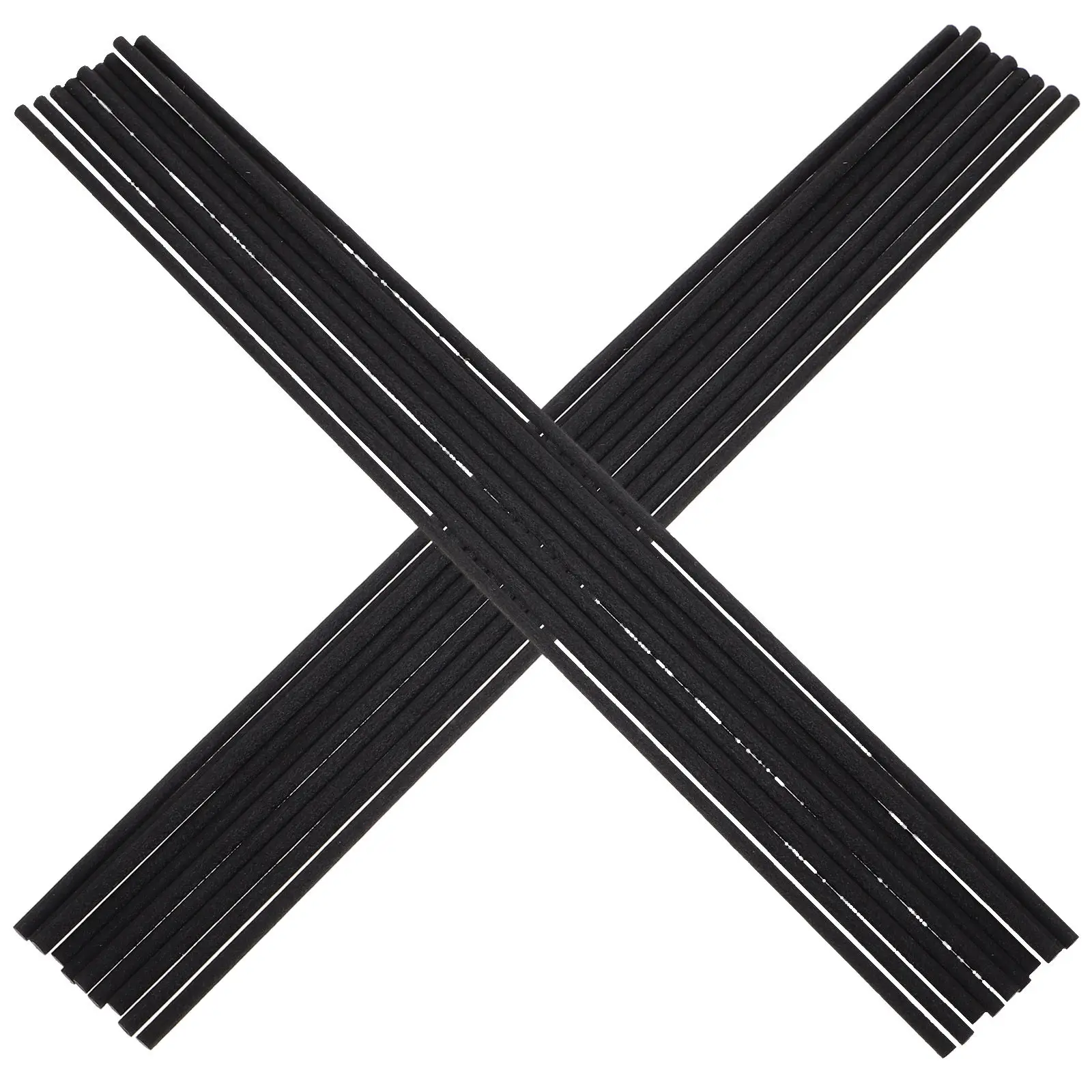 

100 шт. черных фибровых палочек-диффузоров для масел, многоразовые ароматические стержни длительного действия для дома, офиса, спа, ароматерапии