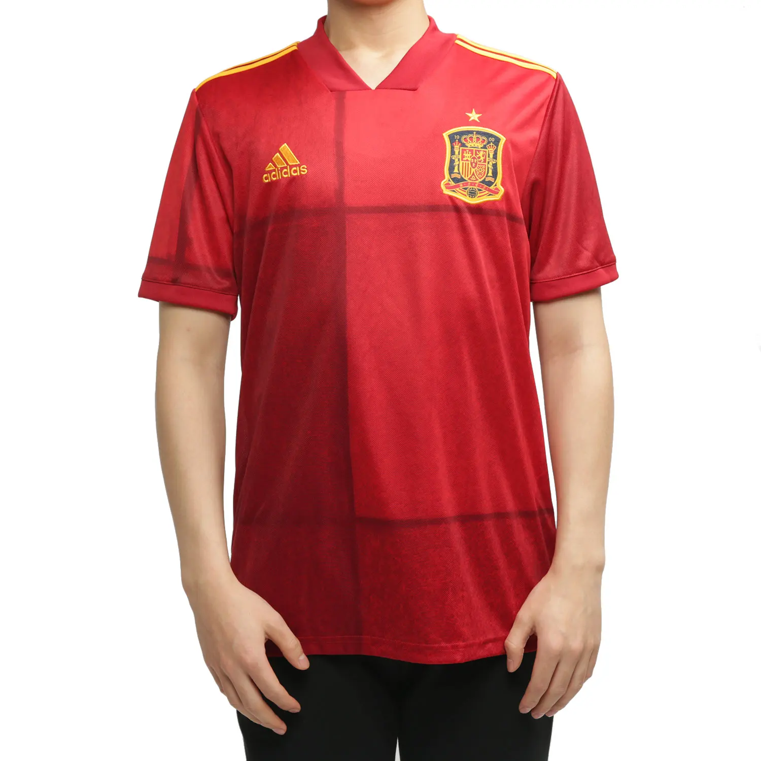 

Adidas Genuine New Men's Football Home Sport Short Sleeve T-Shirt Jersey FR8361