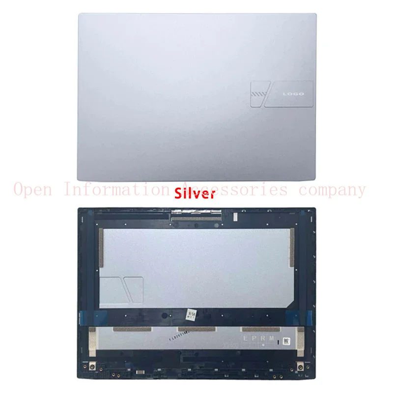 New for Asus VivoBook Pro14 m3401q k3400 x3400p; replacemen laptop accessories LCD Back Cove with logo