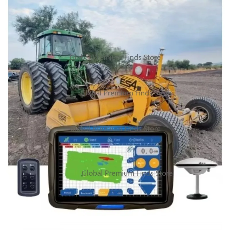 AG150 GN-SS Land Leveling System with 3D Topography Mapping, Auto-Steer Control for Precision Agriculture and Land Preparation