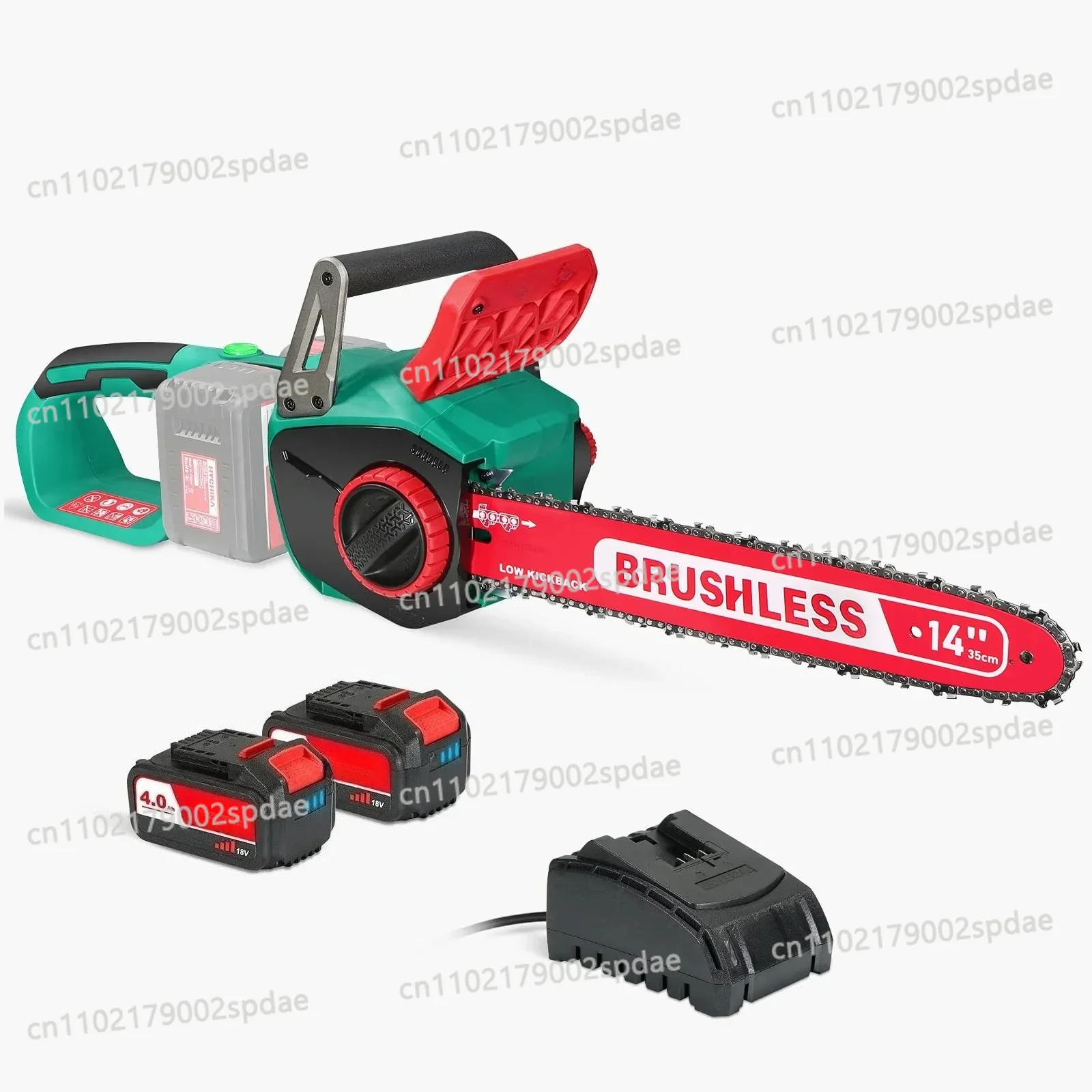 Hot sale Cordless Chainsaw with 2x4.0Ah Battery powerful  wood chain saw