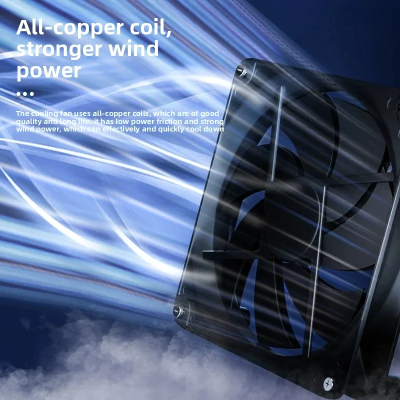 Router Cooling Fan Rack 5V USB Fan Set-top Box Broadband Cat Cooling, Integrated Stepless Speed Regulation