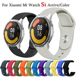 22mm Uhren armband für Xiaomi Uhr S1/S1 Aktiv armband Ersatz armband für Xiaomi Mi Uhr Farbe Uhren armbänder für Mi Uhren farbe 2