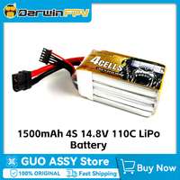 DarwinFPV 1500mAh 4S 14.8V 110C LiPo Battery