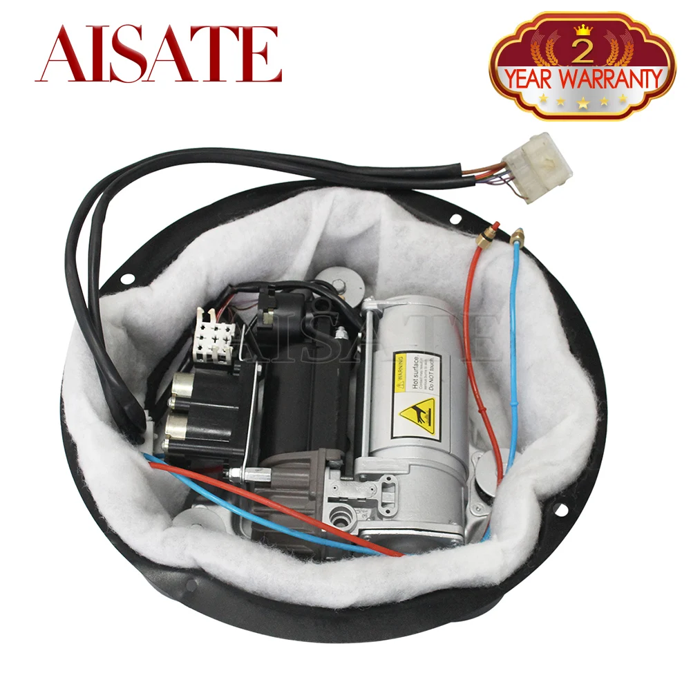 Air Suspension Compressor Pump For BMW E39 X5 E53 2Corner E66 E65 With Block Valve and Bracket Cover 37226787616