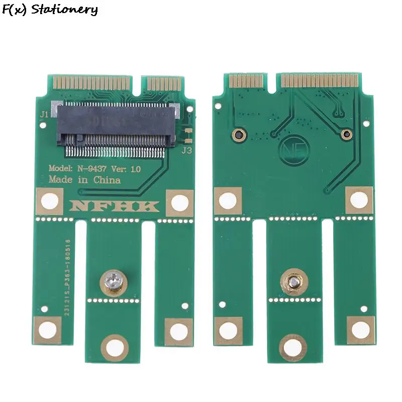 A+E Key A Key M.2 NGFF Wireless Module To MINI PCIE Adapter M.2 NGFF Key A To Mini PCI-E PCI Express Converter Adapter For Intel