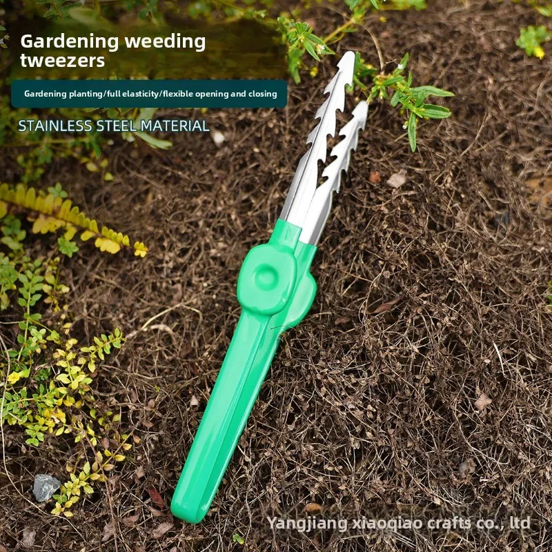tweezers pick-up clips pick-up weeding gardening tools pluck seedlings transplant household clips weeding