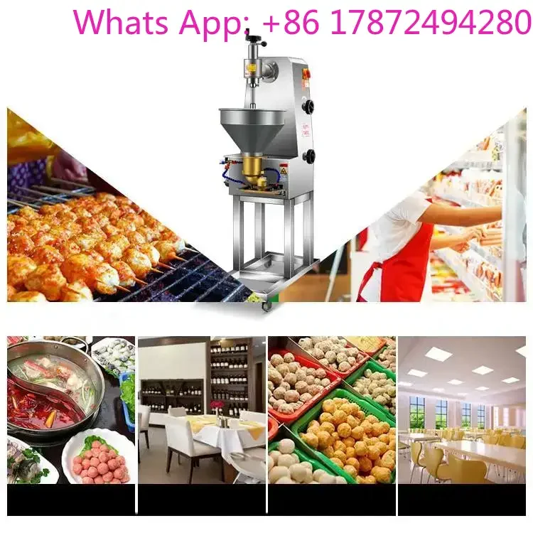 Restaurant Kitchen Chicken Meatball Machine Multi-Function Automatic Forming Meatball Maker Machine