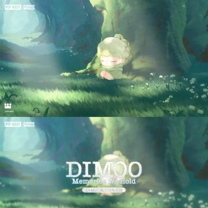 

POPMART Authentic DIMOO Limited Edition Time Series Figurines Blind Box Art Pieces and Trendy Surprise Gift for Christmas