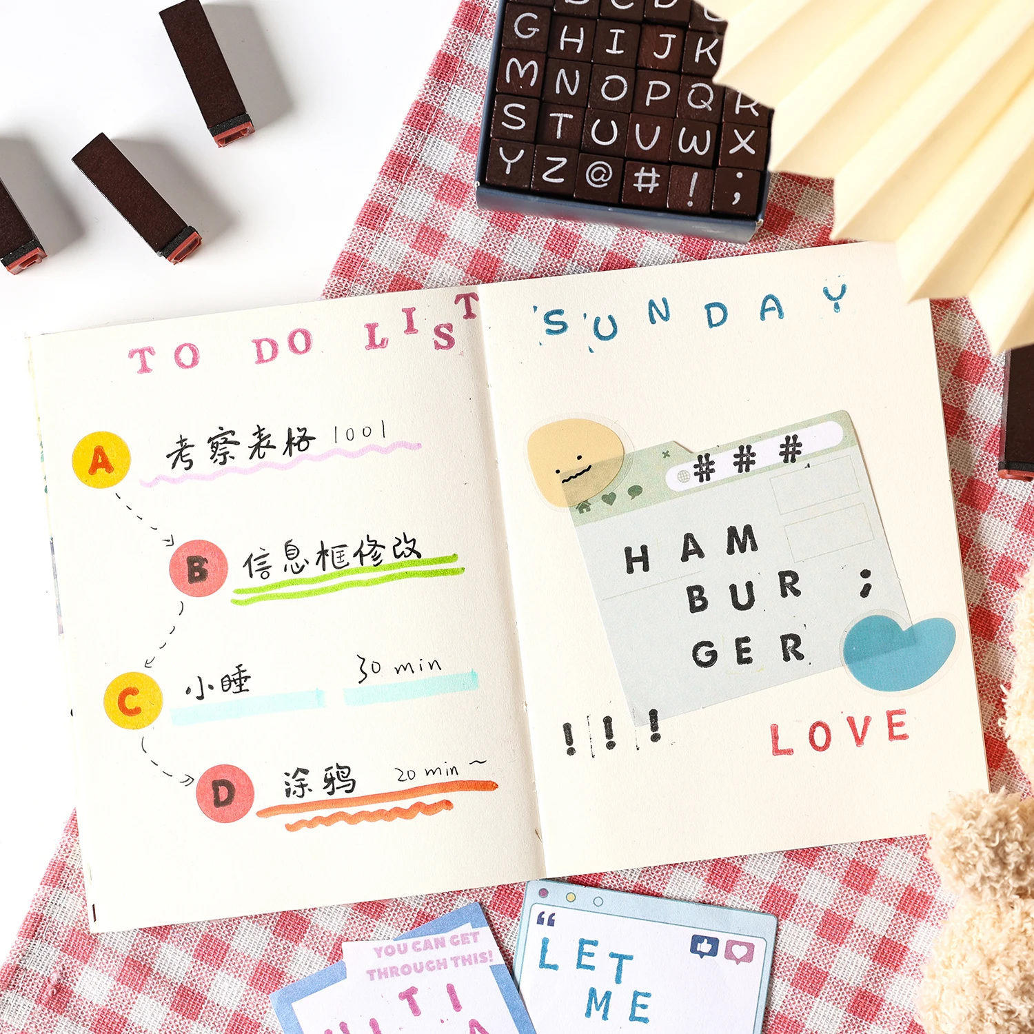 30 قطعة رموز الحروف الإنجليزية خمر ختم مطاطي خشبي مطبوعة ديكور ذاتي الصنع سكرابوكينغ ختم خشبي مخطط يومي القرطاسية