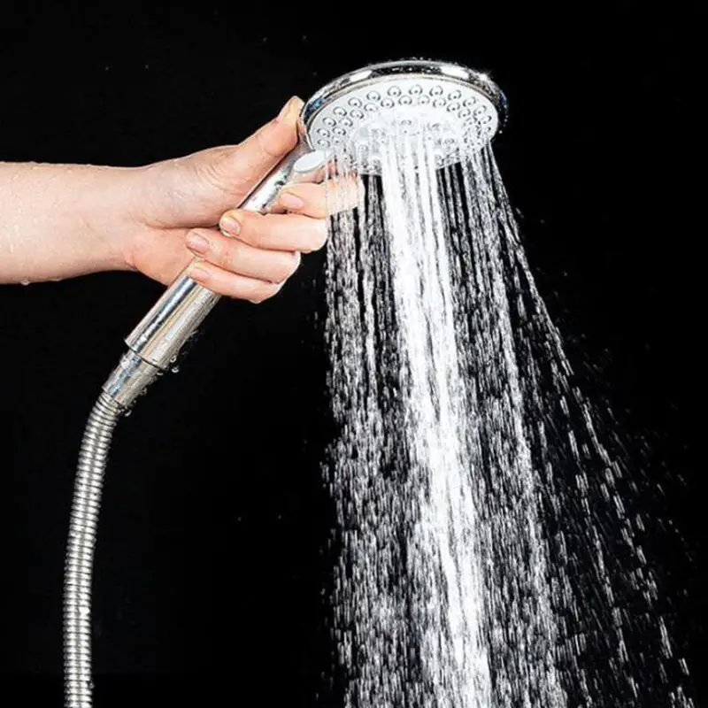 Bathroom Pressurized Hand Shower Package Accessories Shower Nozzle Large Water Output 5-speed showerhead Universal Adaptation