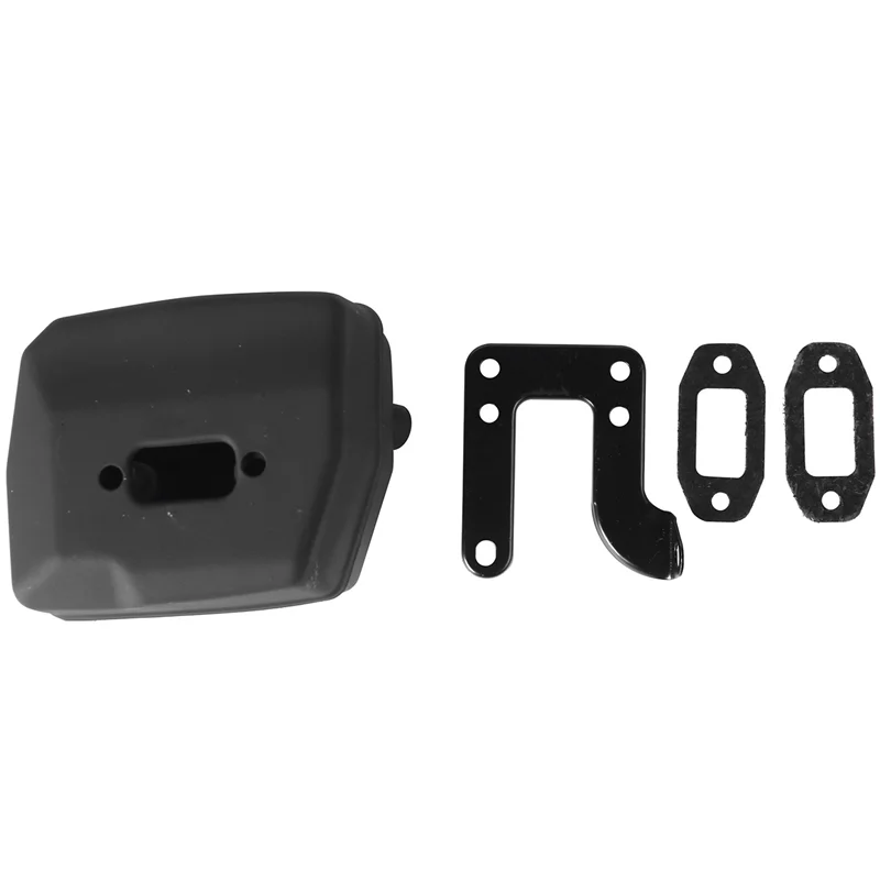 

WORTHOWN-3X Chainsaw Exhaust Muffler With Support Gasket Plate For 61 66 162 266 268 272 Chainsaws 503476901 503406402