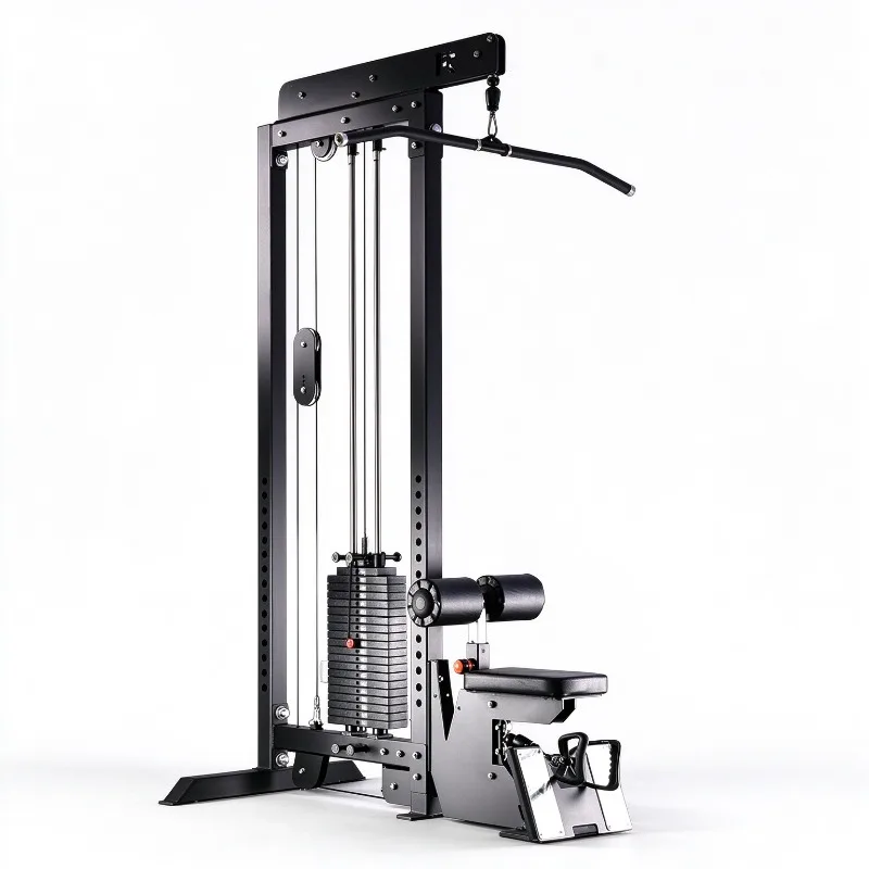 High Low Pull Back Trainer Lat Pulldown Machine for Gym Upper Back Shaping Lat Training Upper Body Building Full Body Practice