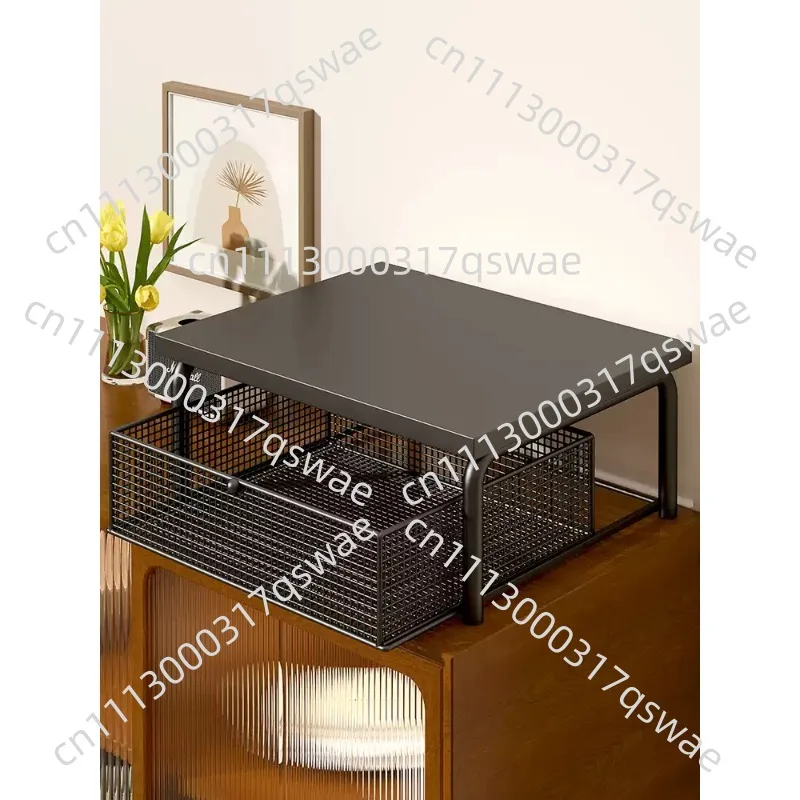 Metal Coffee Pod Holder Iron Chrome Plating Display Capsule Rack Stand Storage Shelves For Capsule Drawer