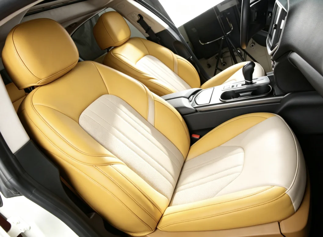 Für Maserati Ghibli 2017 Maßgefertigte Autositzbezüge Luxuriöses Nappa-Leder 100% Passgenau Innenraum-Zubehör 360 ° Vollständige Abdeckung – Detail 2