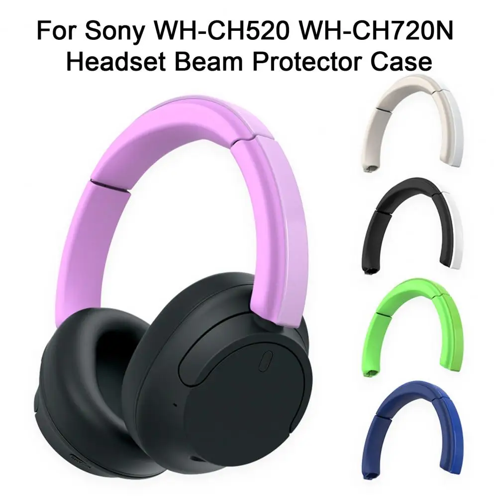 Protective Case for Headphones Waterproof Silicone Protective Case for Wh ch520/wh ch720n Headset Easy to Clean Durable