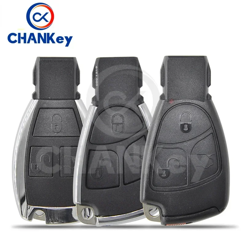 

CHANKey Car Key Shell Case For Mercedes Benz A C E S Class W203 W211 W204 CLS CLK Modified Replace Smart Card Cover Part