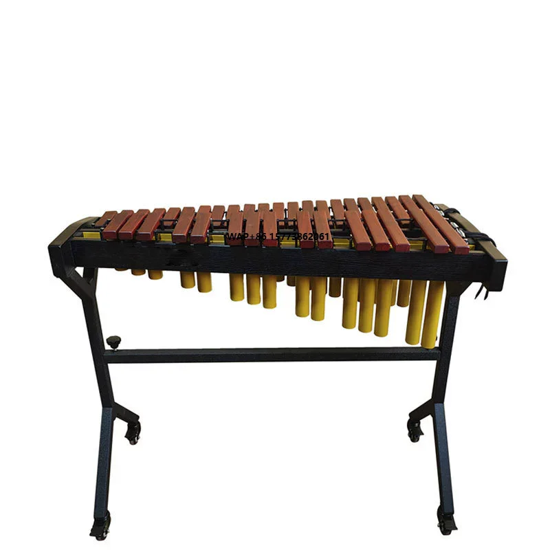 37 Tones Metal Xylophone with Shelf Musical Percussion Instruments Performance Practice Marimba