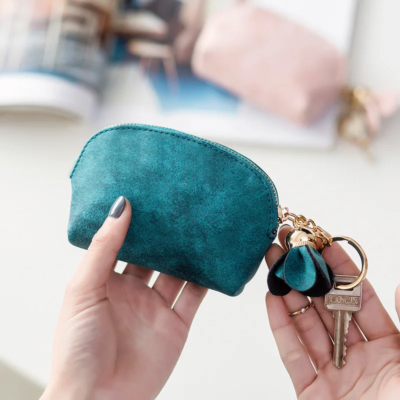 Hoge kwaliteit portemonnee dames bloem kleine portemonnee mode PU kunstleer portefeuilles vrouwelijke rits portemonnee portemonnee sleutel tas