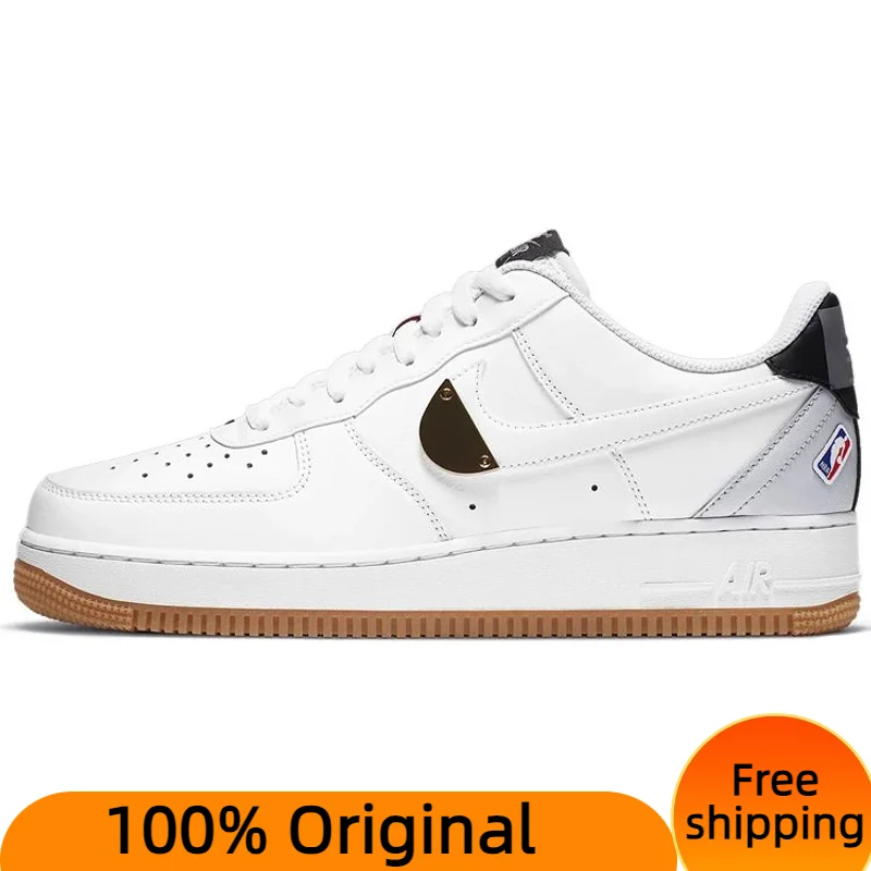 

Nike Air Force 1 Low NBA Белый Серый жвачка