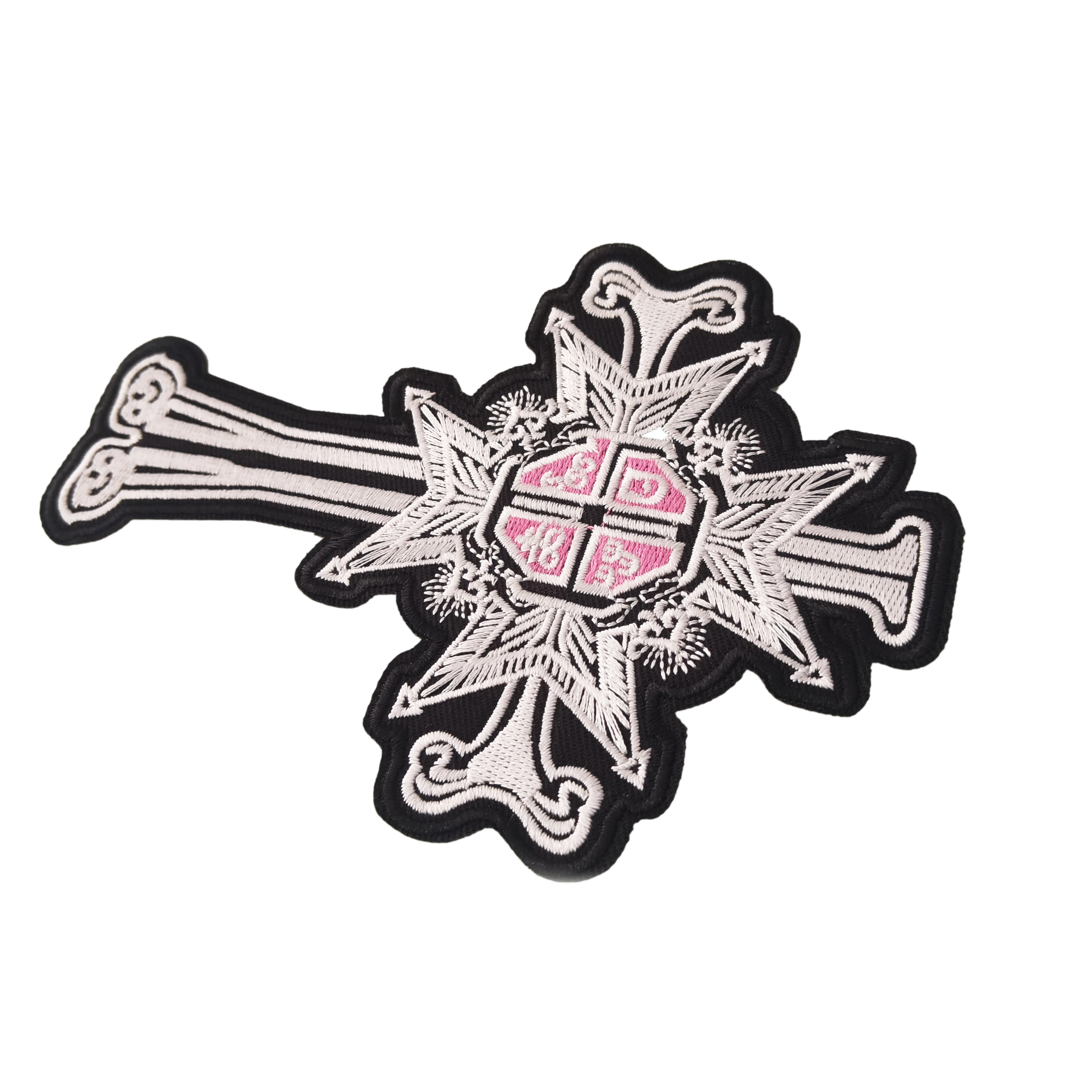 

Papa Emeritus Grucifix Cross Heavy Metal Doom Hard Rock Band Embroidered Patch