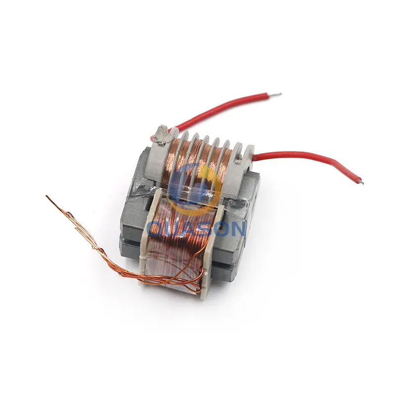 15KV High Frequency DC High Voltage Arc Ignition Generator Inverter Boost Step Up 18650 DIY Kit U Core Transformer Suite 3.7V