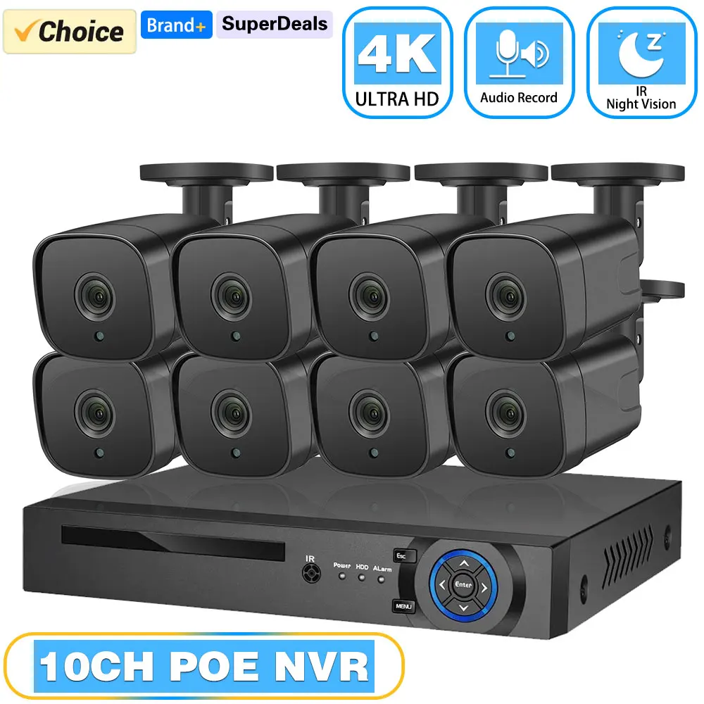 4K Poe Security Ip …