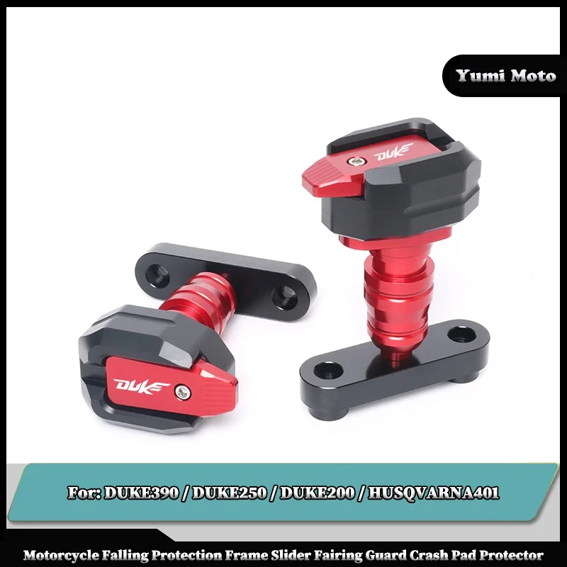 

Motorcycle Falling Protection Frame Slider Fairing Guard Crash Pad Protector For KTM DUKE390 DUKE250 DUKE200 HUSQVARNA401